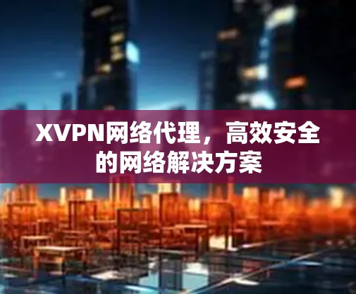 XVPN网络代理，高效安全的网络解决方案