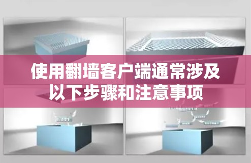 使用翻墙客户端通常涉及以下步骤和注意事项