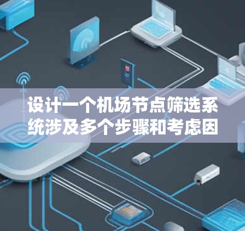 设计一个机场节点筛选系统涉及多个步骤和考虑因素,确保系统能够高效准确地筛选出最适合的机场核心节点。以下是系统设计的详细步骤和考虑因素 设计一个机场节点筛选系统涉及多个步骤和考虑因素,确保系统能够高效准确地筛选出最适合的机场核心节点。以下是系统设计的详细步骤和考虑因素
