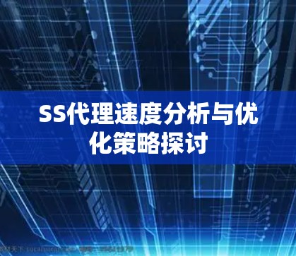 SS代理速度分析与优化策略探讨
