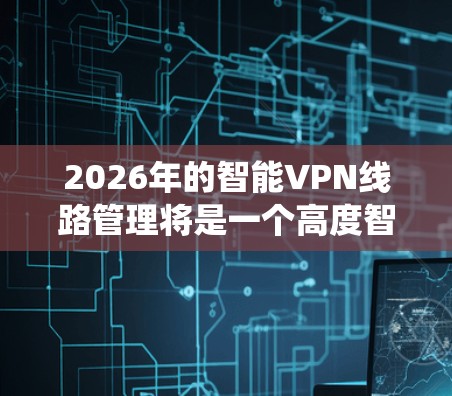 2026年的智能VPN线路管理将是一个高度智能化、自动化和安全化的系统,结合了人工智能、大数据分析、区块链技术等前沿技术,能够实现更高效、更安全的网络管理。以下是可能的发展方向和技术应用 2026年的智能VPN线路管理将是一个高度智能化、自动化和安全化的系统,结合了人工智能、大数据分析、区块链技术等前沿技术,能够实现更高效、更安全的网络管理。以下是可能的发展方向和技术应用
