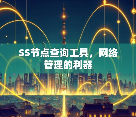 SS节点查询工具,网络管理的利器 SS节点查询工具,网络管理的利器