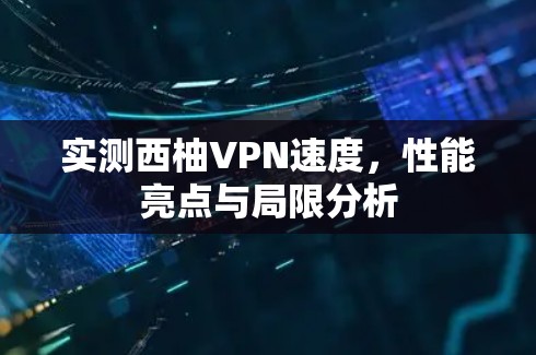 实测西柚VPN速度,性能亮点与局限分析 实测西柚VPN速度,性能亮点与局限分析