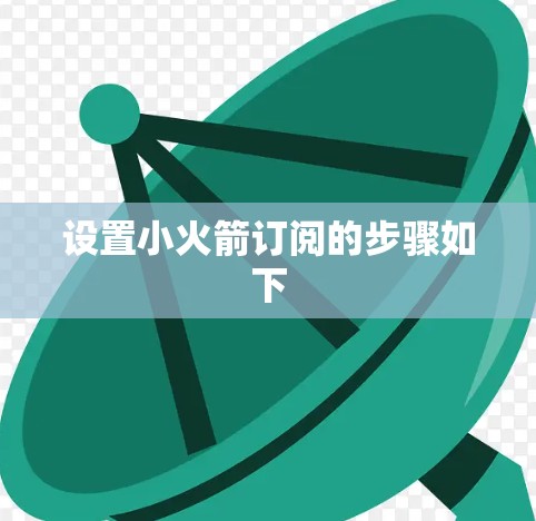 设置小火箭订阅的步骤如下 设置小火箭订阅的步骤如下