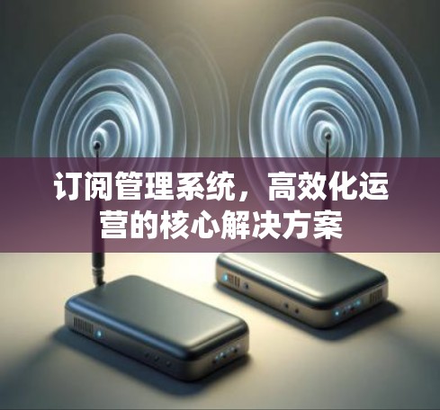 订阅管理系统,高效化运营的核心解决方案 订阅管理系统,高效化运营的核心解决方案
